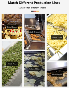 สายพานลำเลียงทอดหมูท้องมีรอยขีดข่วนชิปทอดเปลือกหมูทอดลึก - Product Image 6