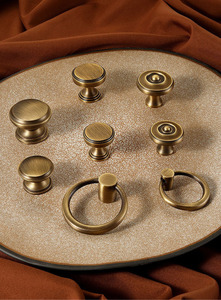 Poignées de meubles en laiton <span class=keywords><strong>antique</strong></span> massif, boutons en bronze, poignée de tiroir, bouton de porte, vente chaude - Product Image 6