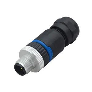 Connector Ip68 New Arrival IP67 IP68 Field Installable Connector M12 A B D X S L T Coding