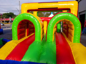 Lilytoys 2024 The Commercial Outdoor Inflable Obstacle Course Challenges Juego de fiesta inflable para adultos - Product Image 6