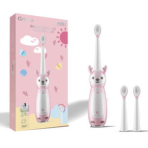 Temporizador y tecnología sónica <span class=keywords><strong>Cepillo</strong></span> de dientes eléctrico recargable para niños con cabezales de <span class=keywords><strong>cepillo</strong></span> reemplazables - Product Image 1