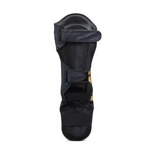 Protections de tibia en PU de haute qualité pour la boxe, le kick-boxing, l'entraînement MMA - Confortables, respirantes, couleur et logo personnalisables - Product Image 3