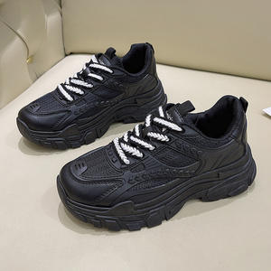 <span class=keywords><strong>Scarpe</strong></span> da papà alzate con suola spessa da donna 2024 estate nuova moda Versatile <span class=keywords><strong>scarpe</strong></span> sportive Casual di fascia alta - Product Image 3