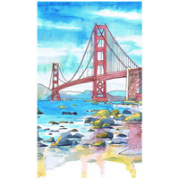 En gros 5D Diamant Peintures DIY Paysage Paysage avec Pont Maison et Eau pour la Décoration de la Maison
