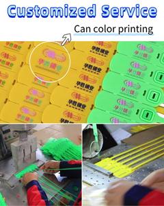 HS-PS 6010 Scellé <span class=keywords><strong>de</strong></span> sécurité en plastique jetable, personnalisable, haute sécurité, directement <span class=keywords><strong>de</strong></span> l'usine, pour usage postal - Product Image 6