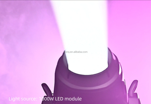 Projecteur de scène motorisé 1000W LED avec obturateur, CMY, CTO, Zoom hybride <span class=keywords><strong>Mac</strong></span>, écran tactile, 39 canaux DMX, fonction de découpe de profil - Product Image 4