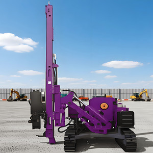Pileuse photovoltaïque : Machine d'ingénierie hautement efficace et intelligente, marteau vibrant pour piquage solaire - Product Image 4