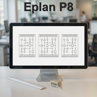 Logiciel CAO électrique Eplan P8 2.6 2.7 2.9 pour la conception de schémas, compatible Windows 10, pour les constructeurs de panneaux, téléchargement numérique