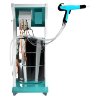 Machine de peinture électrostatique à pulvérisation intelligente 3-en-1, moteur en acier inoxydable 220V 50W pour l'électronique automobile