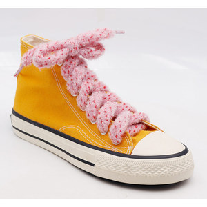 Fabricant Weiou Design de mode Longueur/couleur/largeur personnalisée Corde de tirage en daim rose Impression de logo pour chaussures Jumpmans Yeezys - Product Image 3