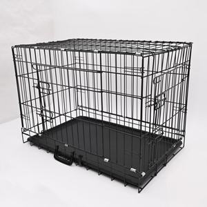 Nouveauté <span class=keywords><strong>Cage</strong></span> pliable en treillis métallique pour animaux de compagnie pour votre ami à fourrure Produits pour animaux de compagnie - Product Image 4