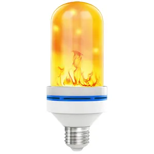 E26 4.5W night flicker flame effect led bulb lights