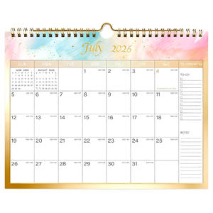 ปฏิทินตั้งโต๊ะ/แขวนผนัง คุณภาพสูง ปี 2026 แบบพลิกหน้าแนวตั้ง ปกเคลือบฟิล์ม ขนาด A4/A5/A6 แบบสั่งทำพิเศษ - Product Image 6