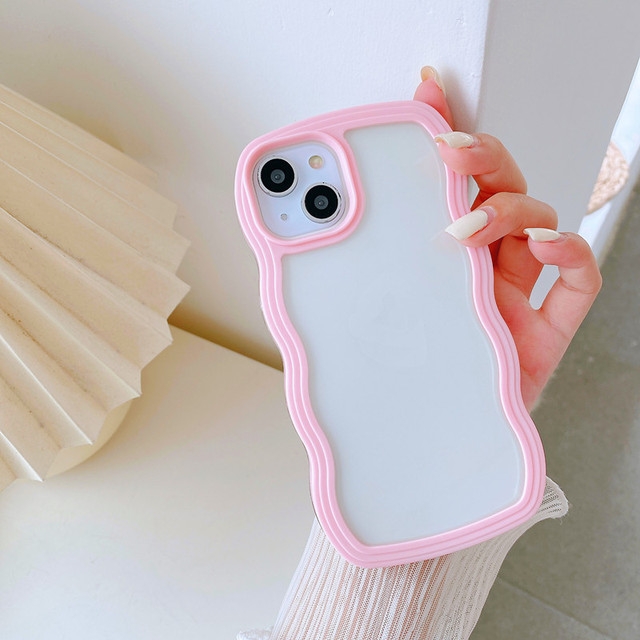 Wholesale Popular Designer TPU Wave Stitch Soft Cover Case for iPhone 16 14 13 12 11 Pro Plus Mini Max  XR 6 7 8 SE