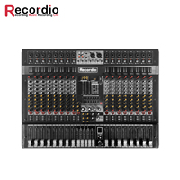 Console de mixage audio numérique professionnelle GAX-XM16 16 canaux BT DJ Musique Karaoké Stéréo