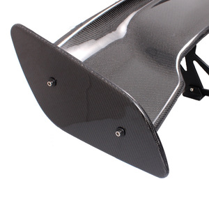 Alerón Trasero de Fibra de Carbono CRASTP de 145 cm con Acabado Mate en Forma de Ala, Estilo Tuning - Product Image 4