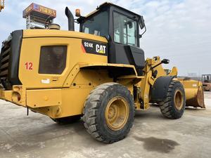 รถตักล้อยาง CAT 924K มือสอง เครื่องยนต์ยี่ห้อ Caterpillar 6 ตัน ปั๊มไฮดรอลิก MOOG สีเหลือง สำหรับงานหนัก - Product Image 4
