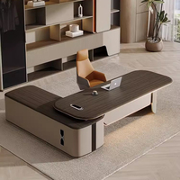 Mobili commerciali di lusso di alta qualità Design moderno Executive scrivania da ufficio Set Working Manager Ceo ufficio ufficio tavolo di lavoro