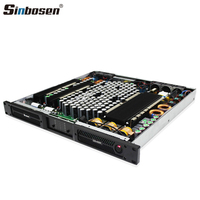 Amplificateur de puissance numérique Sinbosen D2-4200 Pro Audio 1U, 4 canaux, 2x4200W, système sonore professionnel