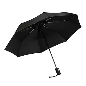 Guarda-chuva dobrável, guarda-sol personalizado com estampa personalizada, auto aberta perto, guarda-chuva com 3 dobras