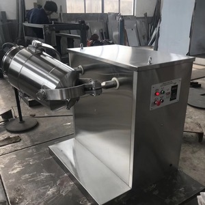 Stainless Steel Dry <strong>Powder</strong> Pre Mixer Rotating Drum 3D Mixing Machine Three Dimensional Lab Blender for <strong>Whey</strong> <strong>Protein</strong> Albumen - Product Image 2