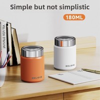 Mug Mini Terisolasi Custom 180ML, Mug Saku, Botol Air Stainless Steel 316, Mug Susu Terisolasi Portabel