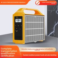 Alimentation portable solaire personnalisée 100W pour l'extérieur LiFePO4 Eg013Li