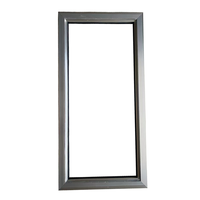 Ventanas de malla de pantalla de aleación de aluminio estándar europeo industrial moderno marcos de ventana pequeña para tornillo de decoración de puerta de garaje