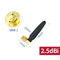 Ruber ördek Antenne knuckle döner kablosuz modülü için 2.4 GHz WiFi anten yönlendirici ZigBee SMA erkek 2.4G Mini hava ev Internet