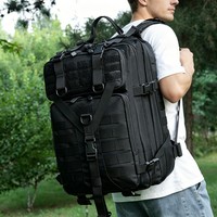 Sac à dos tactique de style militaire en stock, personnalisable avec logo, pour la chasse et les voyages, grande capacité, plusieurs styles