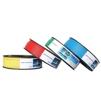 Cable de Cobre Sólido BV de Varios Tamaños, Conductor Único, Aislamiento de PVC con Código de Color, para Proyectos de Construcción Residenciales y Comerciales
