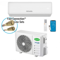 Climatiseur mural compact 12000 Btu à onduleur DC, mini-split, refroidissement seul, R410A, économe en énergie, pour hôtels et usage domestique