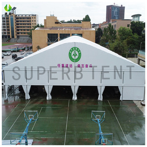 Carpa de Exhibición en Forma de Arco de Aluminio, Excelente Calidad, Cubierta Impermeable de PVC, Estructura Metálica Rectangular de Una Sola Capa - Product Image 2