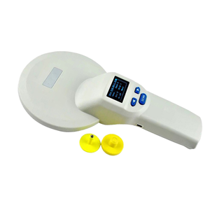 LF 134.2kHz FDX-B ISO11784/5 EM4305 화이트 ABS 플라스틱 휴대용 USB 핸드헬드 RFID 동물 리더기 10-20cm 읽기 거리 개용 - Product Image 4