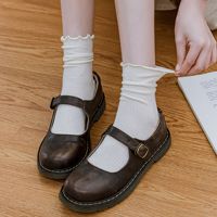 여성용 타비 양말 2지 양말 캔디 컬러 면 덧신 1켤레