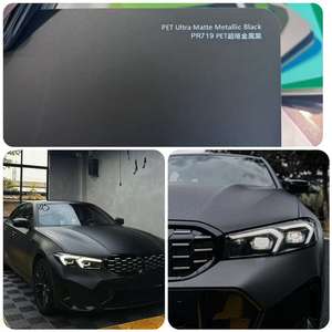 Film d'emballage de vinyle de voiture de dégagement d'air de <span class=keywords><strong>prix</strong></span> usine pour la décoration de voiture Film couleur PPF - Product Image 2