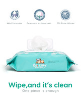 Lingettes pour bébé BB Kitty en gros, lingettes humides jetables pour le visage, serviettes humides pour enfants, lingettes humides pour bébés