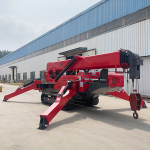 Mini-grue araignée mobile 12t pour travaux en allées étroites, grue araignée 5t 8t pour levage de rails en acier avec nacelle, grue araignée 3t ELC - Product Image 4
