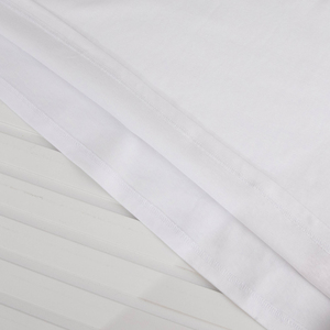 Nuova lettera di tendenza girocollo <span class=keywords><strong>semplice</strong></span> t-shirt <span class=keywords><strong>bianca</strong></span> da uomo giapponese fresca gioventù Base All-match maniche corte oversize in bianco - Product Image 4