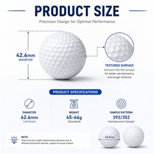 Cadeau personnalisé, logo personnalisé, cadeau promotionnel pour le golf, balle de golf d'extérieur, balle de golf d'entraînement, balle de golf en mousse - Product Image 4
