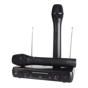 Professionale cardioide UHF Wireless microfono palmare per Karaoke KTV in metallo e plastica - Product Image 6