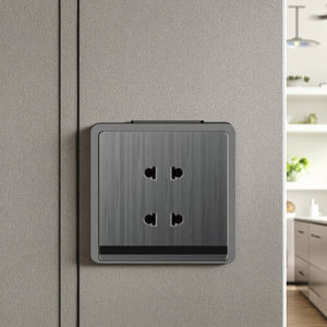 Fabricación profesional Último Negro. Oro. Blanco. Tiras acrílicas grises Enchufe de pared universal Enchufe del Reino Unido Smart Life Impermeable - Product Image 1