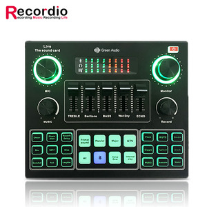Tarjeta de Sonido Profesional GAX-V9 de Calidad para Voz y Música, Ideal para Transmisiones en Vivo - Product Image 1