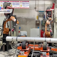 Robot de Soldadura Articulado de 6 Ejes, Equipo de Soldadura por Arco Aplicable a la Soldadura Industrial en la Industria de Productos Metálicos