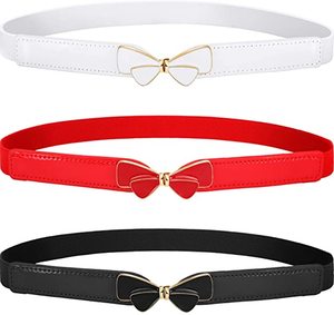 <span class=keywords><strong>Cintura</strong></span> Elastica Sottile con Doppio Fiocco per Donne e Ragazze, Accessorio Modellante per la Vita - Product Image 1