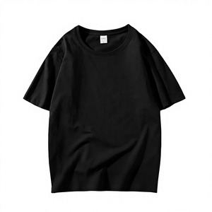 T-shirt Casual Personalizzata di Alta Qualità per Bambini, con Spalle Cadenti, Girocollo, 100% Cotone, Tinta Unita, Oversize, Asciugatura Rapida - Product Image 2