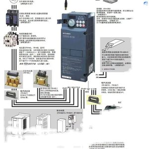 Convertidor de Frecuencia Mitsubishi FR-A740-3.7K-CHT 400V Trifásico con Control Vectorial IP20 - Product Image 1