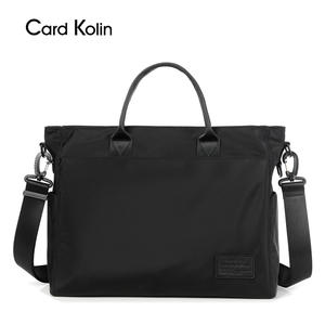 <span class=keywords><strong>Kolin</strong></span> Sac à bandoulière en tissu Oxford pour homme Mallette courte Fermeture à glissière Doublure en polyester Sac à main pour homme - Product Image 6