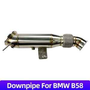 Downpipe Universale in Acciaio Inox DEX per Motori B58/B30A F20/F30/G30 <span class=keywords><strong>OBF</strong></span> 2016-2019 3.0T - Product Image 1