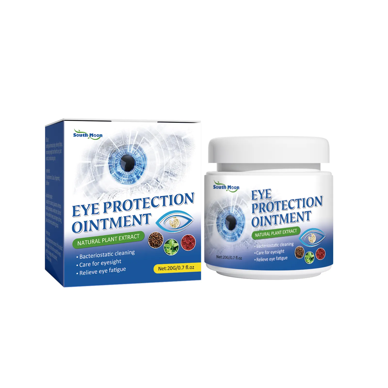Eye Care Creme Reparação dor ocular Vermelho Sangue Claro Olho Seco Fadiga Pomada Proteção Visão miopia Saúde hidratante Gesso